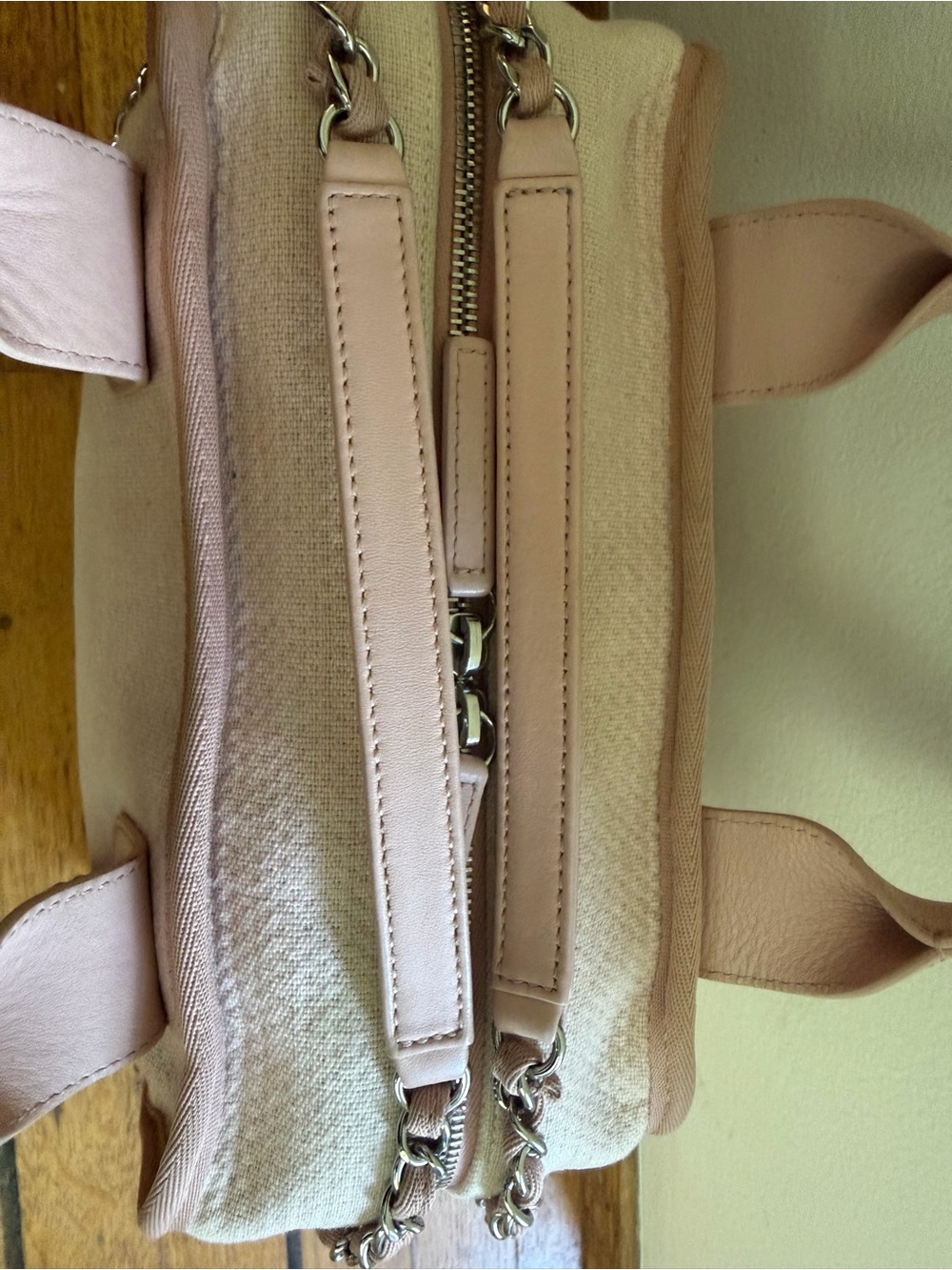 Authentic Chanel Deauville bowling shoulder bag - Picture 10 of 16